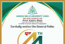 ABU 44th Convocation Ceremony Date Announced
