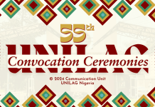 UNILAG 55th Convocation Ceremonies