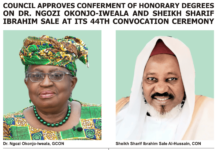 ABU 44th Convocation Honorary Degrees Recipients