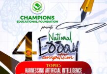 Champions Educational Foundation Essay Competition 2025